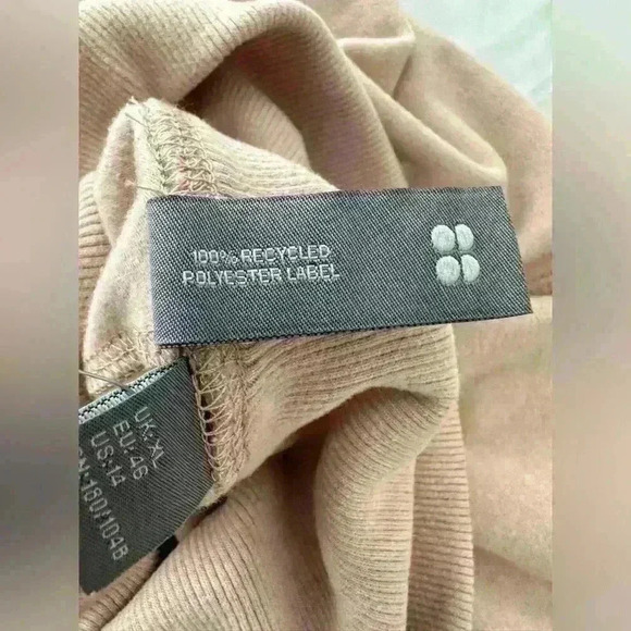 Sweaty Betty Melody Luxe Fleece Drawstring Pullover Size 14 - Picture 11 of 13